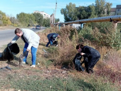 Серия субботников организована в Астрахани